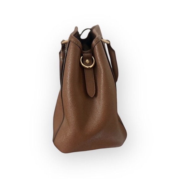 COACH Margot Caryall Crossgrain Leather Satchel Bag - Picture 3 of 9